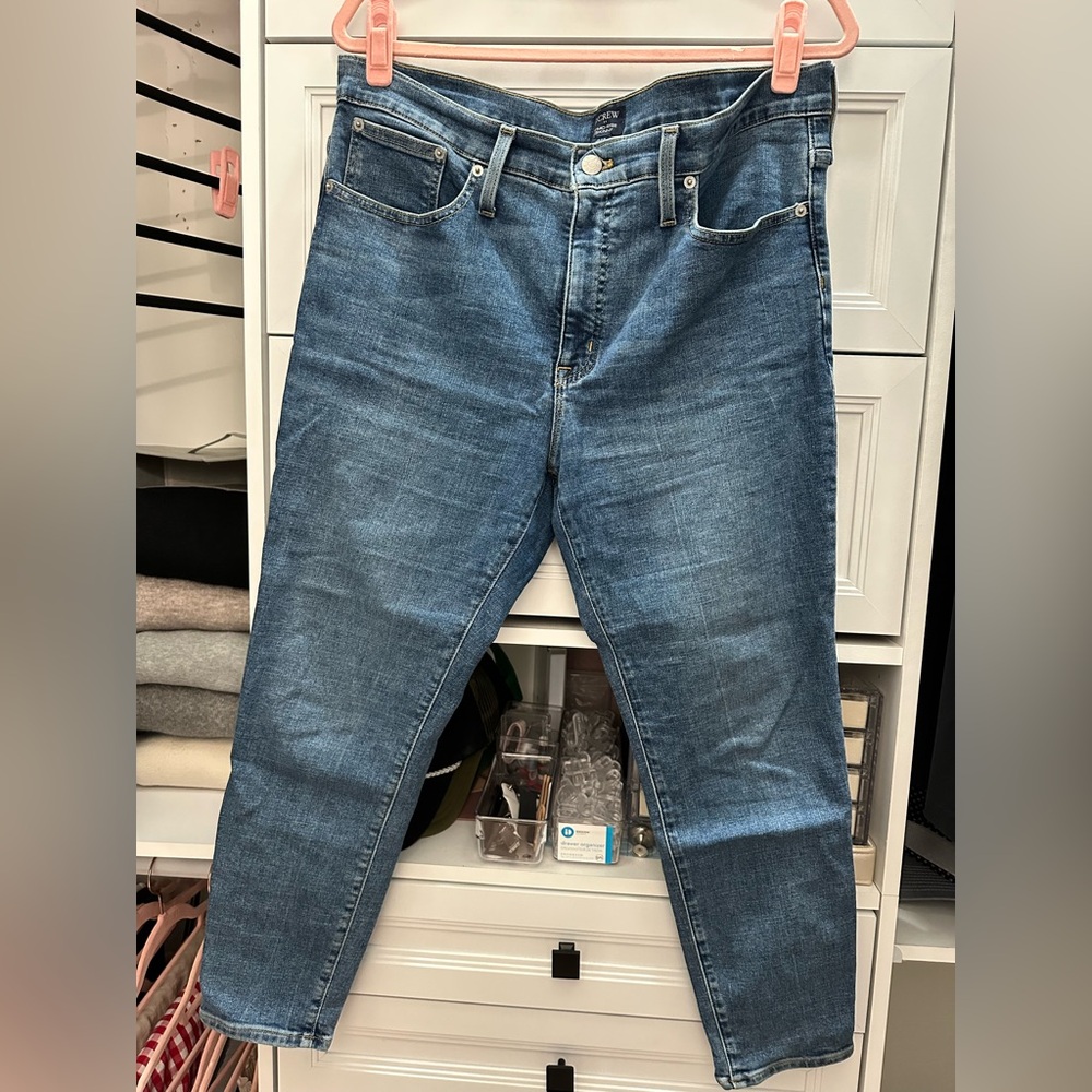 9" mid-rise skinny jean in signature stretch
